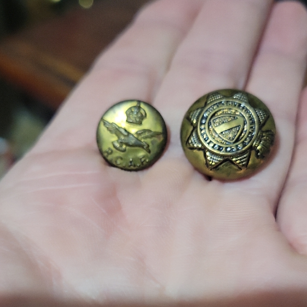 Military Buttons~ WW2 Airforce~British Military